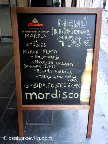 mordisco menu del dia