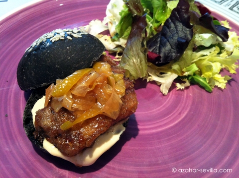 los palillos swordfish burger