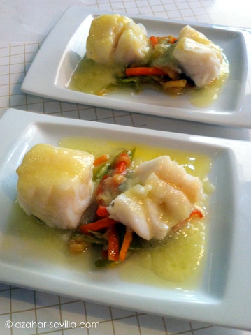 genova bacalao confitado