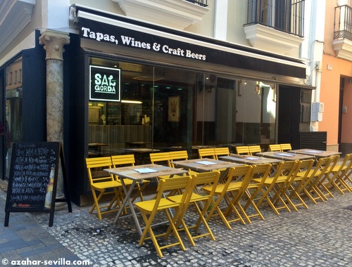 Sal Gorda tapas bar in Sevilla Spain